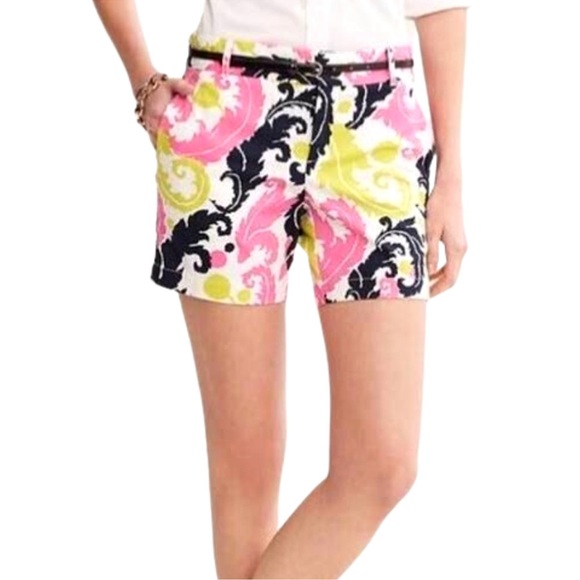Banana Republic Milly Collection Printed Shorts Size 2 - Picture 6 of 7